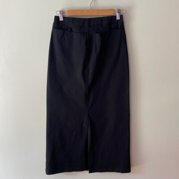 Esprit Maxi Pencil Skirt Black Size 4 - Picture 3 of 16